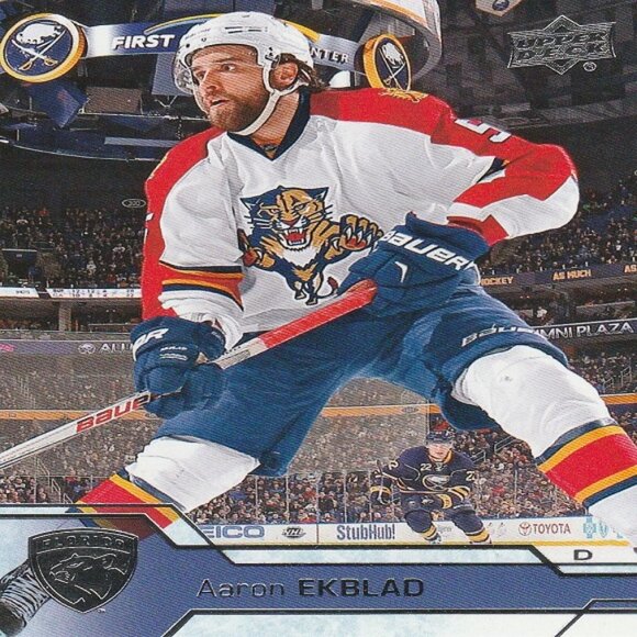 Aaron Ekblad Card Collection - 10 NHL Hockey Cards - Picture 7 of 11